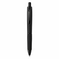 Bolígrafo Negro Retráctil con Agarre Ergonómico y Punta Media de 0.7mm