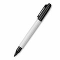 Rotulador Permanente Negro con Punta Redonda 1.0mm