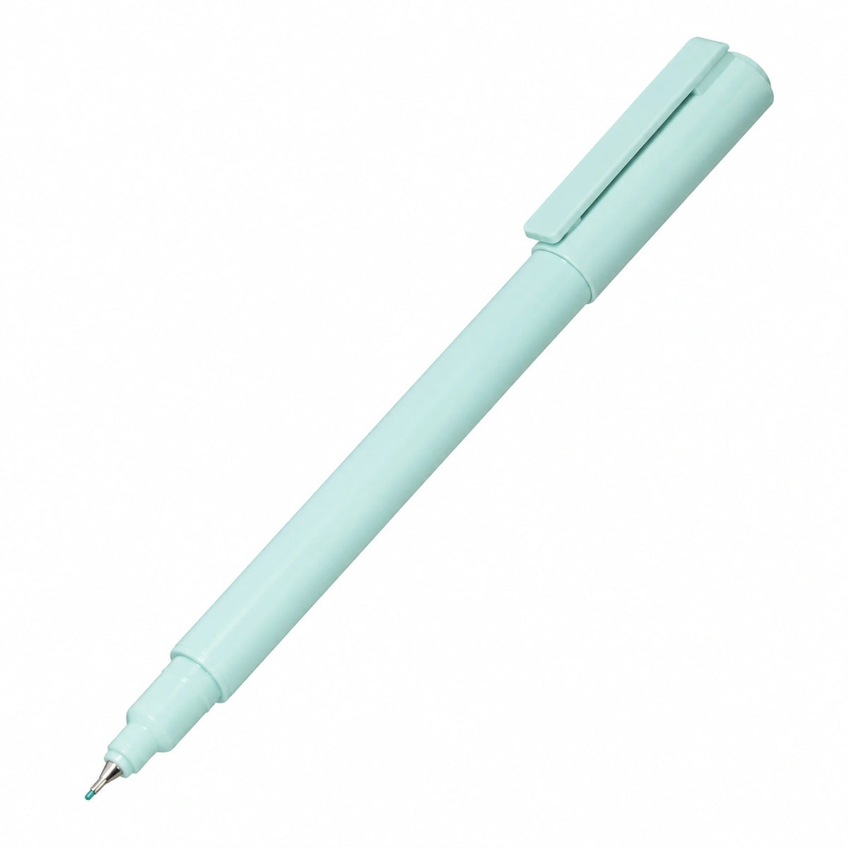 Bolígrafo Fineliner Punta Fina 0.5mm Verde Menta