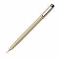 Bolígrafo de Gel Beige 0.5mm con Clip Metálico