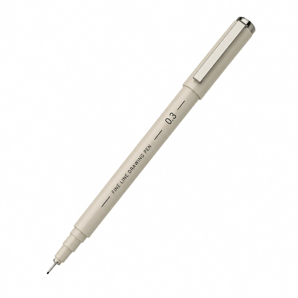 Bolígrafo de Dibujo de Línea Fina 0.3 mm Beige