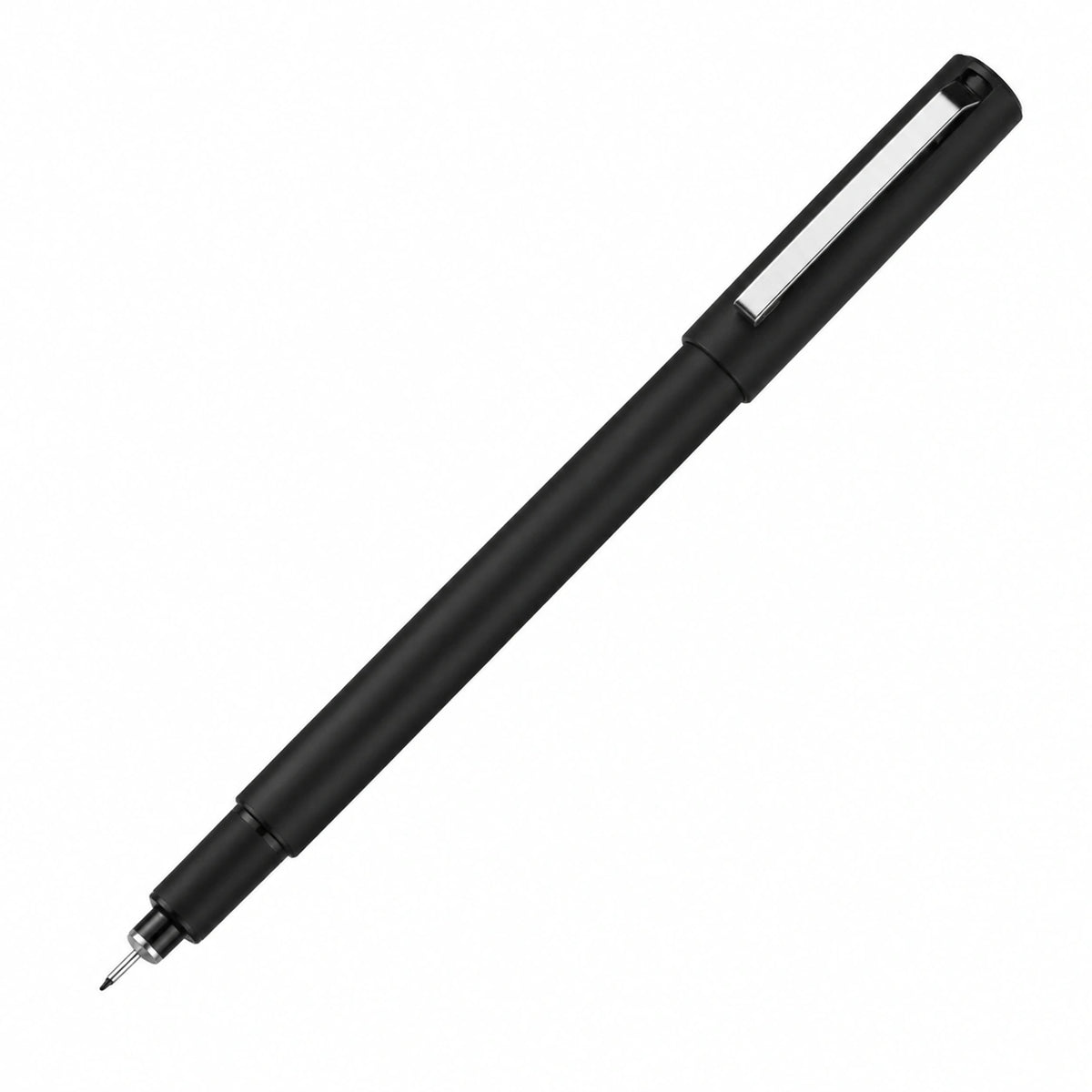 Bolígrafo de Gel Negro con Punta Fina 0.5mm