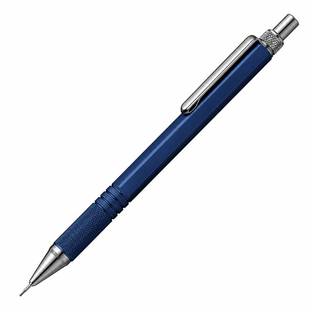 Portaminas Automático Azul 0.5mm Escritura Suave