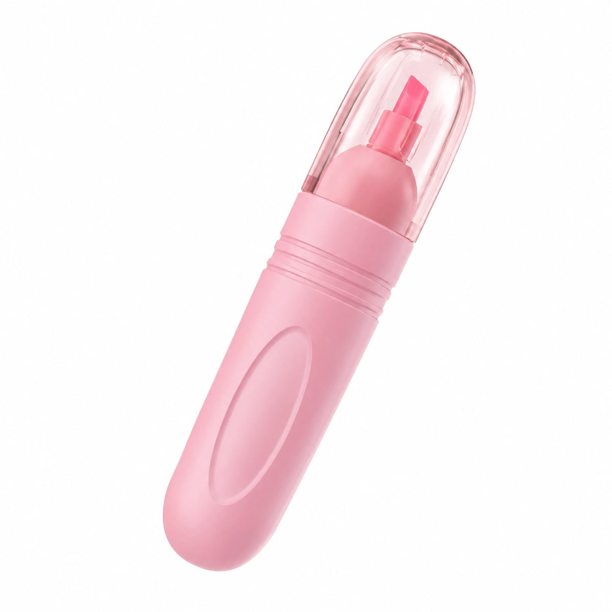 Marcador de Sublimación Rosa con Punta Gruesa Recargable