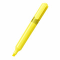Resaltador Fluorescente Amarillo con Punta Biselada, 1 Unidad